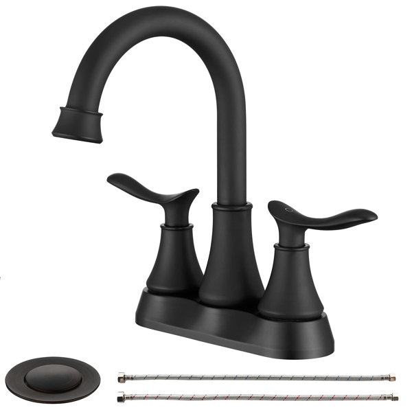 WRIWON Single Hole Faucet 2-handle Bathroom Faucet | Wayfair